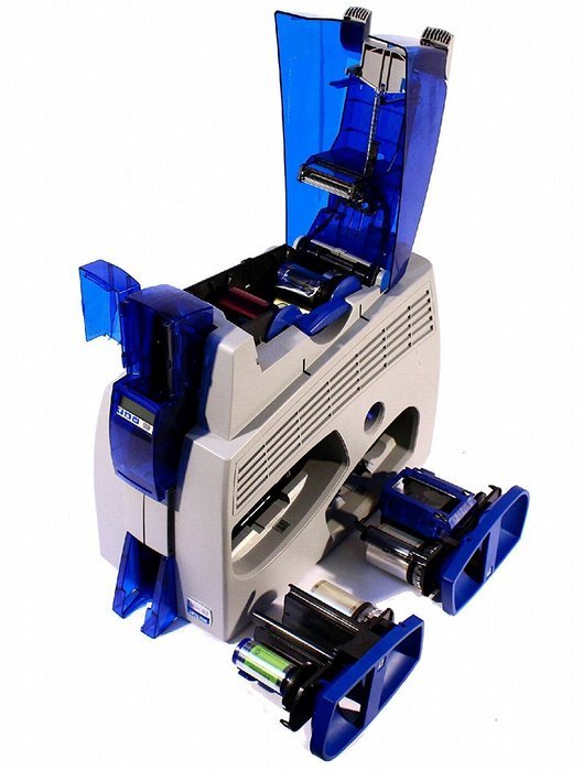 Datacard SP75 Plus SP75C2H1NETL2 300DPI Duplex ID Card Printer With Dual Lamination USB & Network Interface
