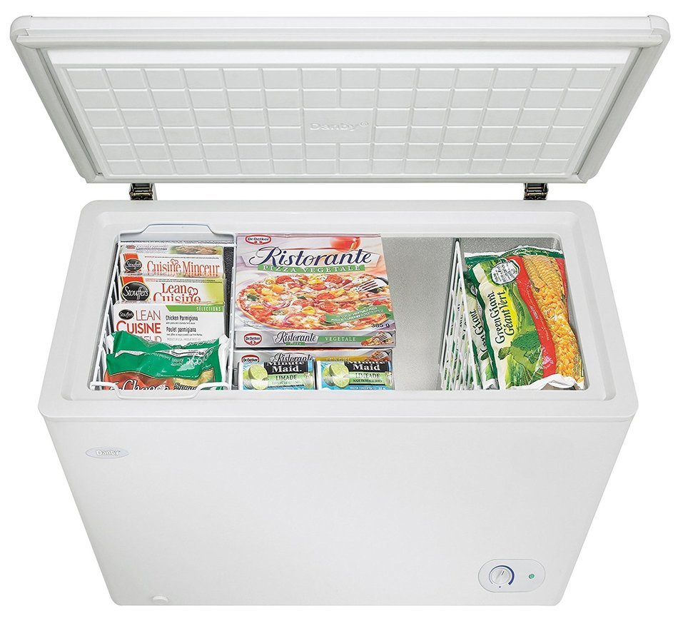 Danby DCF072A2WDB1 Chest Freezer, 7.2 Cubic Feet, White N17