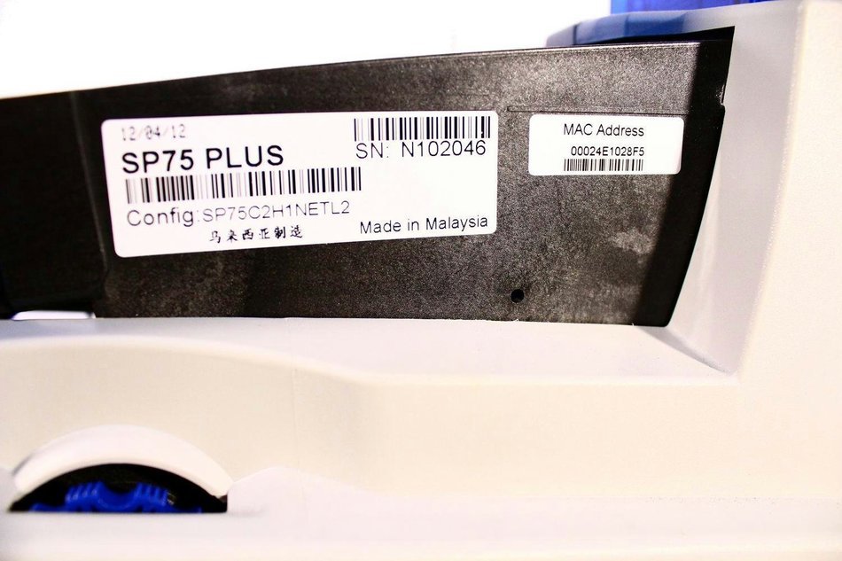 Datacard SP75 Plus SP75C2H1NETL2 300DPI Duplex ID Card Printer With Dual Lamination USB & Network Interface N4