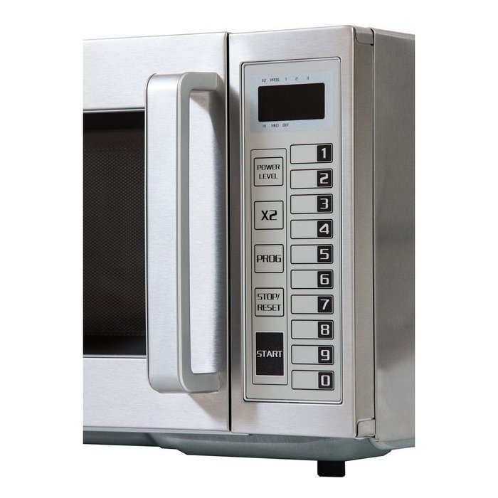 Empura ETP-10T "NSF" Approved 0.8 cuft Stainless Steel Commercial Microwave Oven, 1,000 Watts and Touch Control... N5