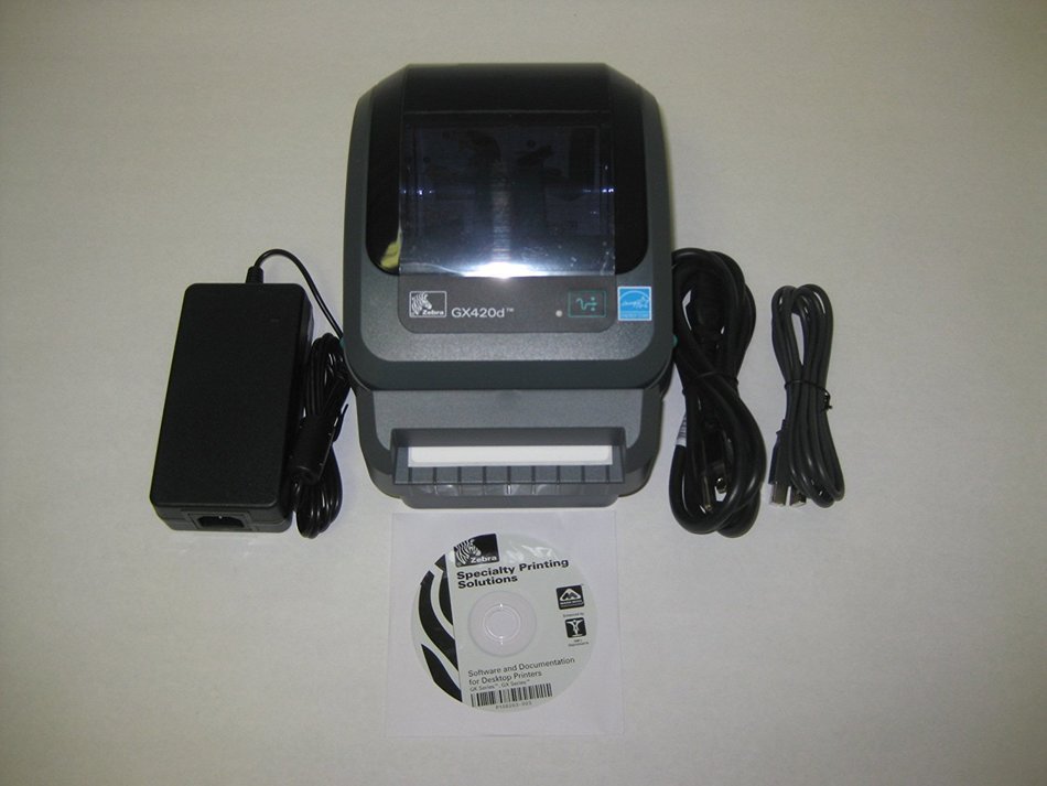 Zebra GX420d Barcode Label Printer (P/N GX42-202512-000)