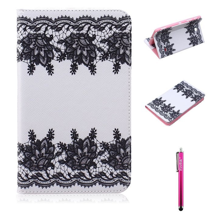 Galaxy Tab 4 10.1 Case, High Quality PU Leather Wallet Case [Card Slots] Damage Resistance and Kickstand Feature... N256