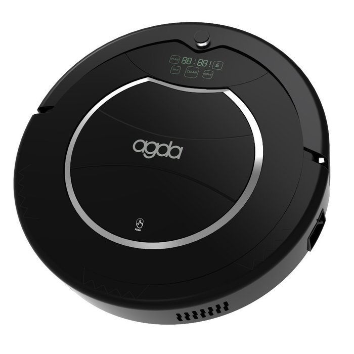 AGDA&reg; B2000 Intelligent Smart Automatic Robotic Vacuum Cleaner for Pet Hairs, Allergens and Everyday Dust Removal... N6