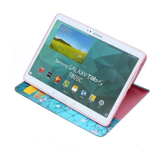 Galaxy Tab 4 10.1 Case, High Quality PU Leather Wallet Case [Card Slots] Damage Resistance and Kickstand Feature... N262