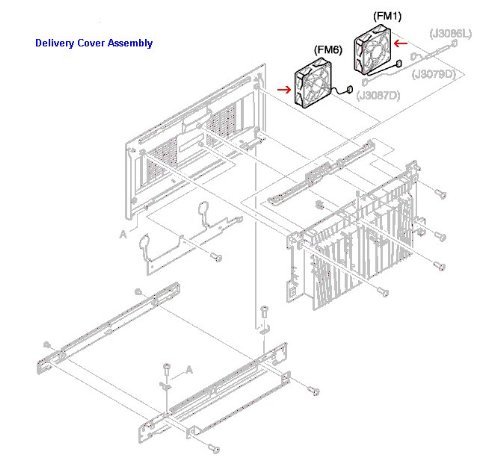 HP RH7-1546-020CN FAN