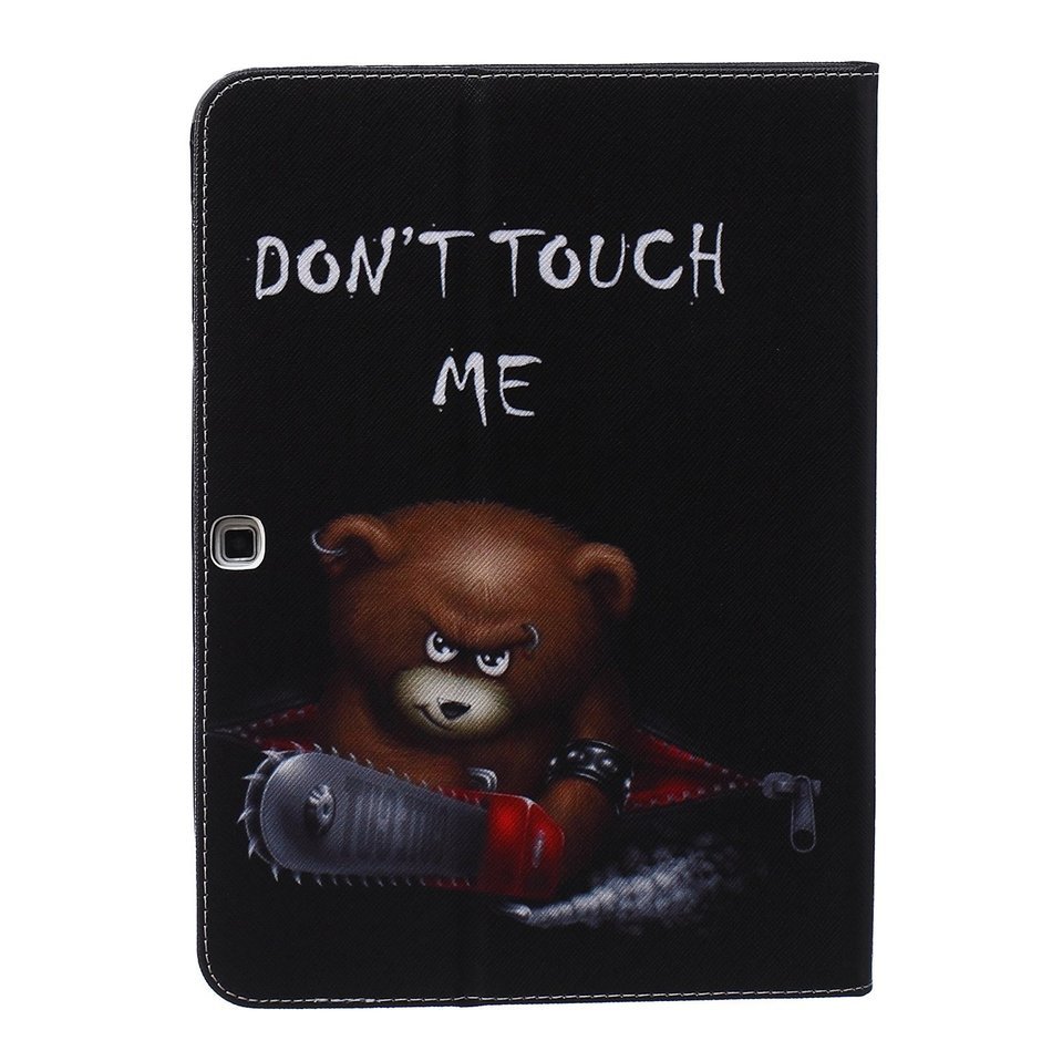 Galaxy Tab 4 10.1 Case, High Quality PU Leather Wallet Case [Card Slots] Damage Resistance and Kickstand Feature... N268