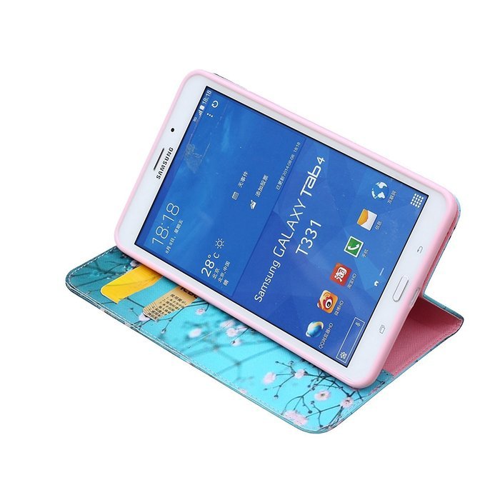 Galaxy Tab 4 10.1 Case, High Quality PU Leather Wallet Case [Card Slots] Damage Resistance and Kickstand Feature... N271