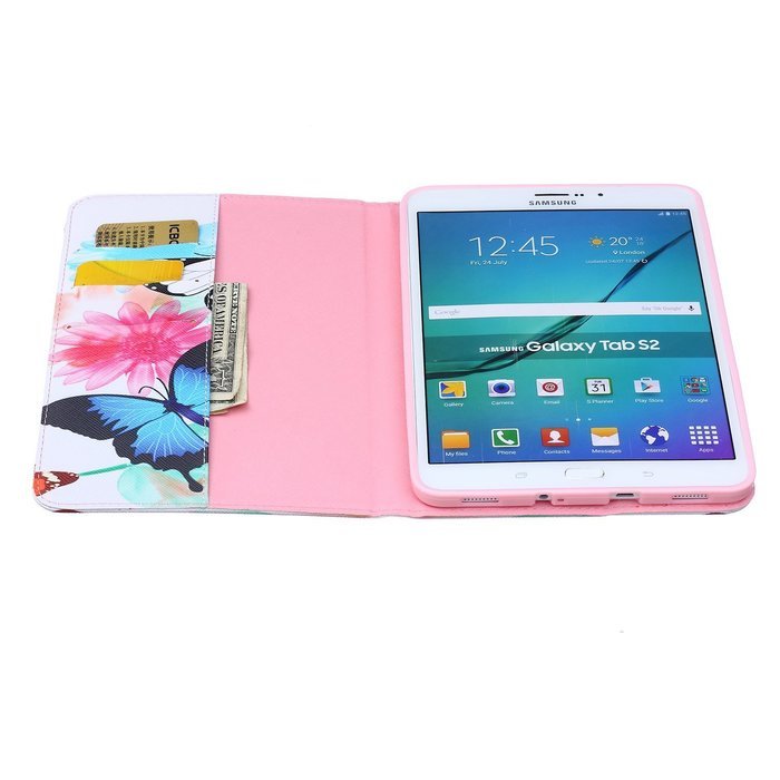 Galaxy Tab 4 10.1 Case, High Quality PU Leather Wallet Case [Card Slots] Damage Resistance and Kickstand Feature... N272