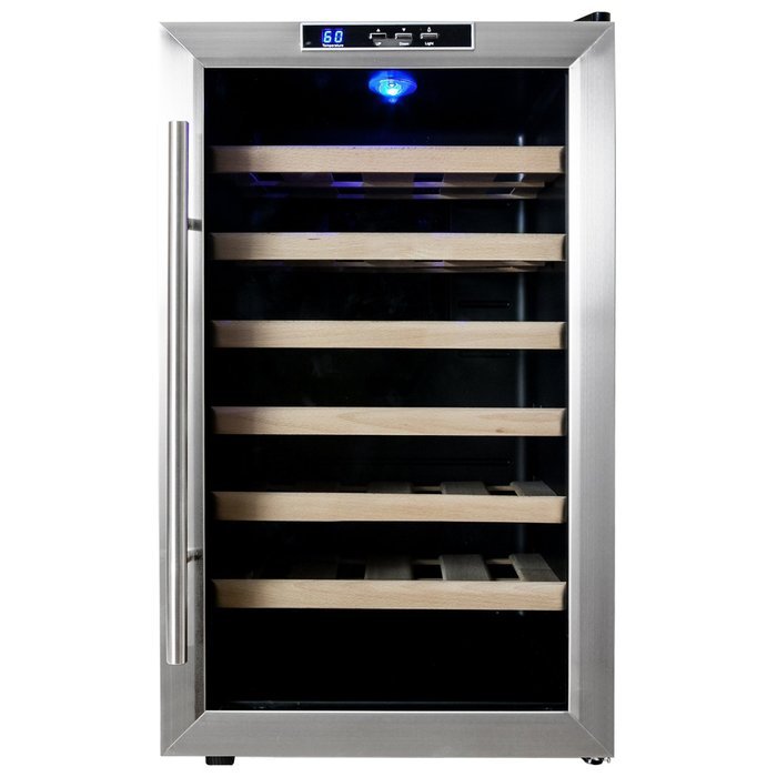 Firebird New Thermoelectric Quiet Operation Wine Cooler Cellar Chiller Refrigerator (28 bottles) N17