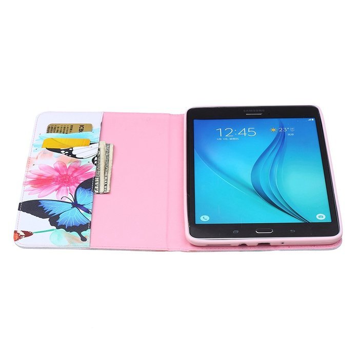 Galaxy Tab 4 10.1 Case, High Quality PU Leather Wallet Case [Card Slots] Damage Resistance and Kickstand Feature... N287