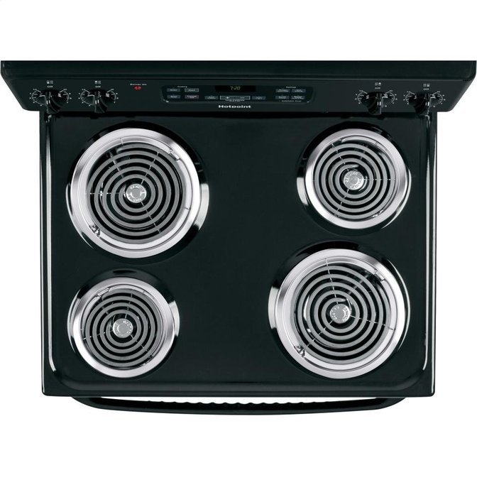 5 Cu. Ft. Electric Self Cleaning Range Color: Black N4