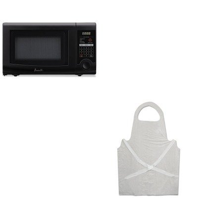 KITAVAMO7192TBBWK390 - Value Kit - Avanti 0.7 Cubic Foot Capacity Microwave Oven (AVAMO7192TB) and Boardwalk Disposable...