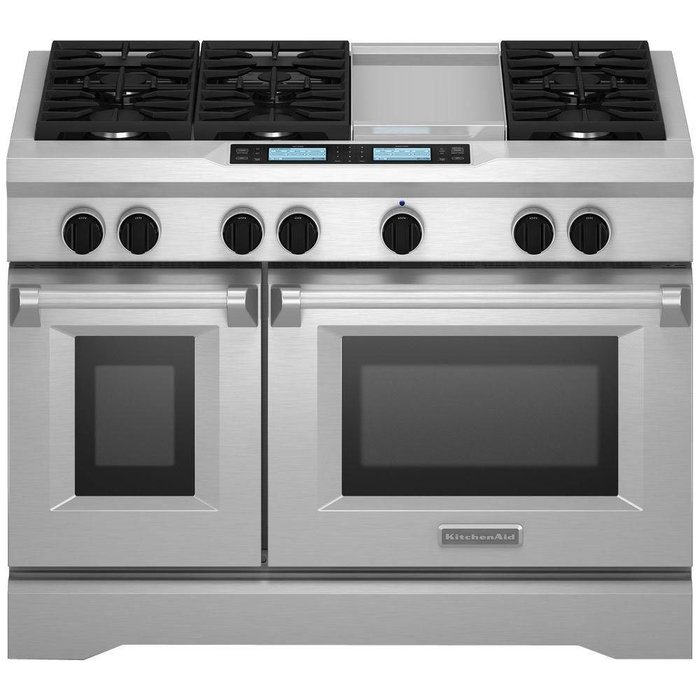 Kitchenaid KDRU783VSS Commercial-Style Dual Fuel Range N2