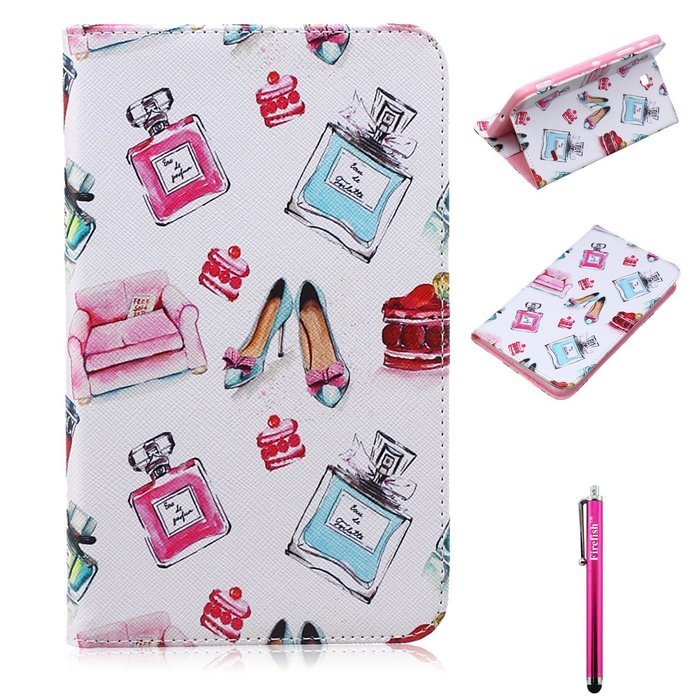 Galaxy Tab 4 10.1 Case, High Quality PU Leather Wallet Case [Card Slots] Damage Resistance and Kickstand Feature... N299