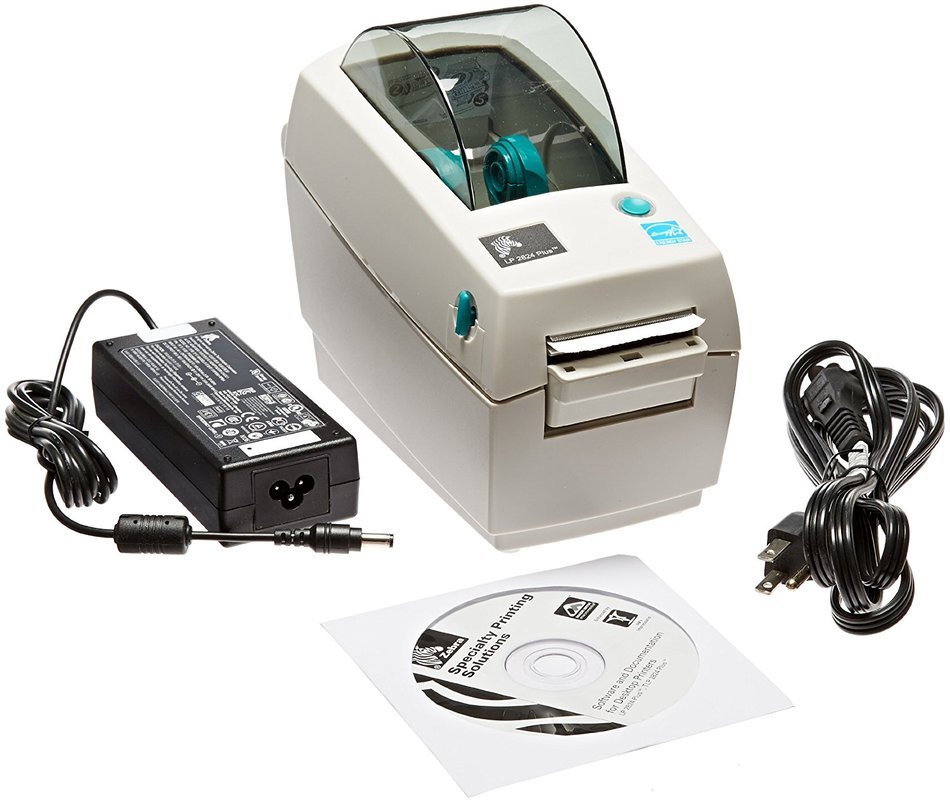 Zebra 282p 201111 000 Lp2824 Plus Direct Thermal Label Printer Monochrome 203 Dpi With Usb 7292