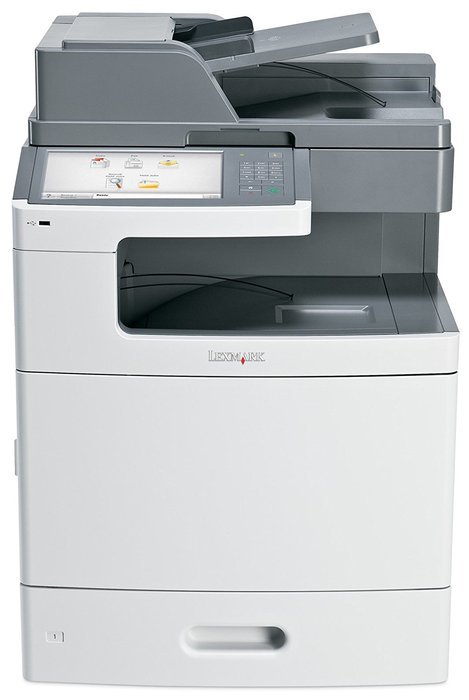 Lexmark 47B1000 (X792DE) Color Laser Printer with Scanner, Copier & Fax N5