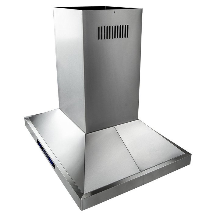 FIREBIRD New 30" European Style island Mount Stainless Steel Range Hood Vent W/Touch Button Control FBGV-2009-30 N8
