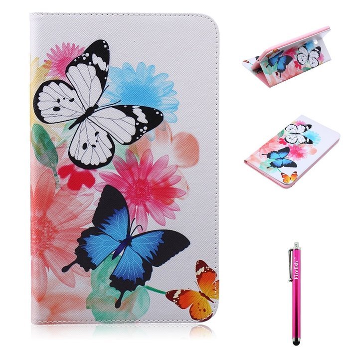 Galaxy Tab 4 10.1 Case, High Quality PU Leather Wallet Case [Card Slots] Damage Resistance and Kickstand Feature... N317