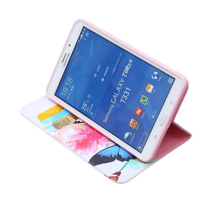 Galaxy Tab 4 10.1 Case, High Quality PU Leather Wallet Case [Card Slots] Damage Resistance and Kickstand Feature... N318