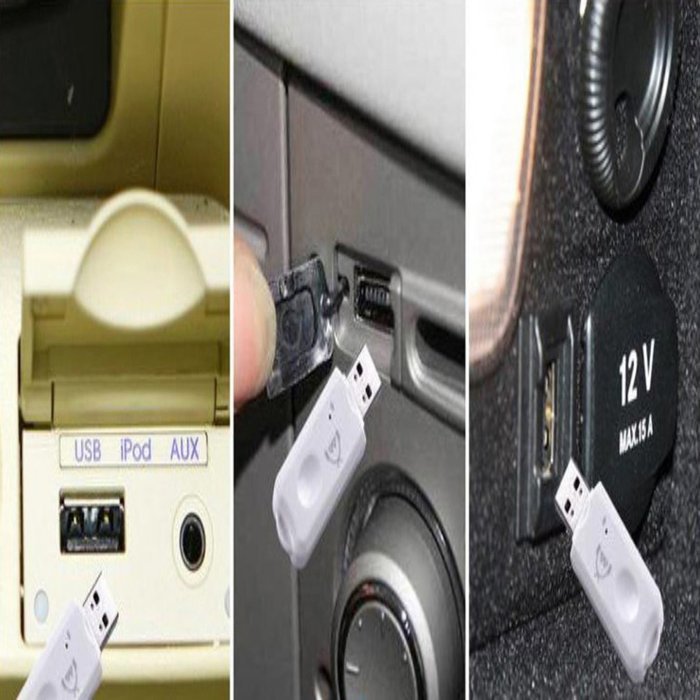 Edal USB Car Auto Bluetooth Stereo Wireless Audio Music Receiver Adapter N8