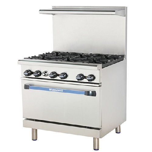 Turbo Air Radiance Restaurant Ranges gas TAR-6
