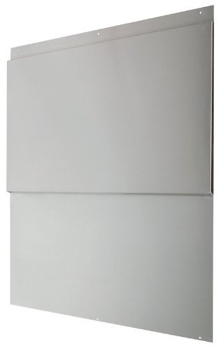 Air King BS36 36" Wide x 33.44" High Professional Series Range Hood Back Splash, Stainless Steel N2