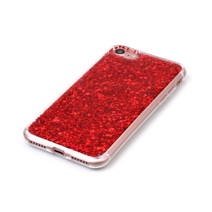 iPhone 7 2016 Bling Case,IKASEFU Creative 3 Layer Glitter Skin+Tpu+PC Glorious Silicone Bumper Case Cover for... N47