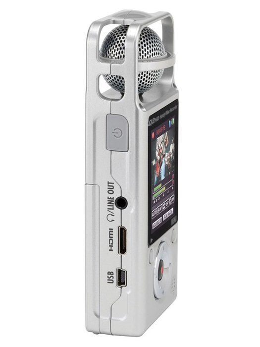 Zoom Q2HD Handy Video Recorder with Case, Mini Tripod, USB Cable, HDMI Cable, AC Adapter, and Windscreen Bundle N4
