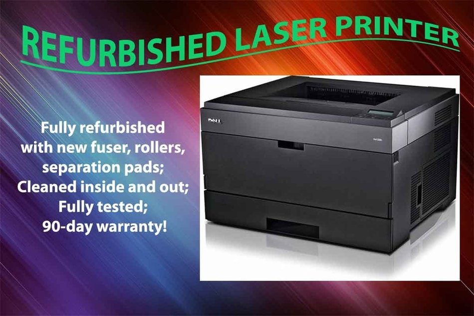 PRC Refurbished Dell 2330DN Laser Printer 2330DN 2330 duplex network refurbished with 90-day warranty