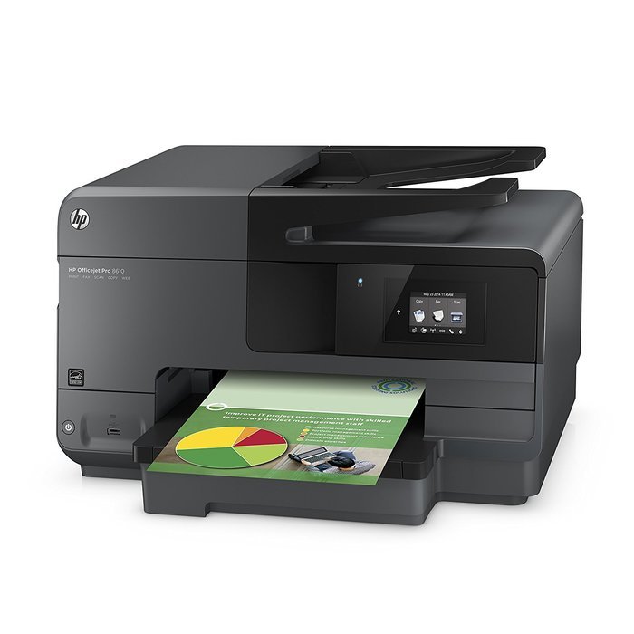 HEWA7F64A - HP Officejet Pro 8600 8610 Inkjet Multifunction Printer - Color - Plain Paper Print - Desktop N2