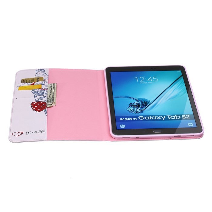 Galaxy Tab 4 10.1 Case, High Quality PU Leather Wallet Case [Card Slots] Damage Resistance and Kickstand Feature... N340