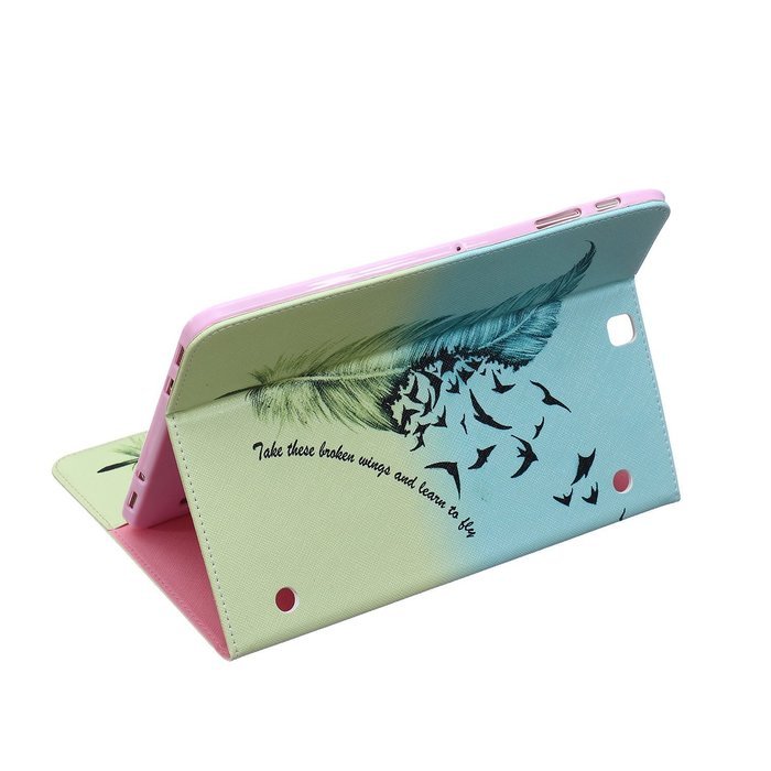 Galaxy Tab 4 10.1 Case, High Quality PU Leather Wallet Case [Card Slots] Damage Resistance and Kickstand Feature... N343