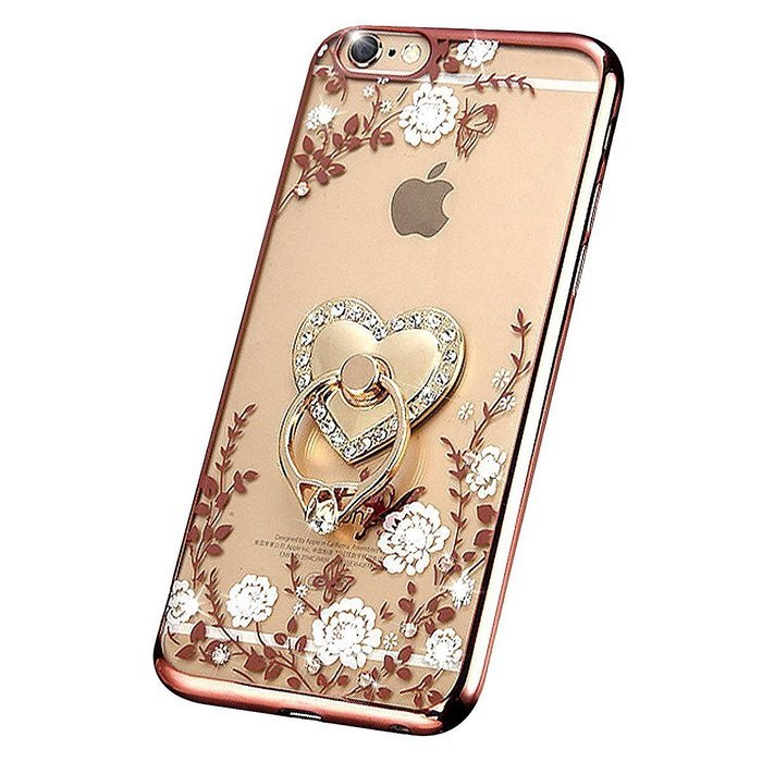 iPhone 7 2016 Bling Case,IKASEFU Creative 3 Layer Glitter Skin+Tpu+PC Glorious Silicone Bumper Case Cover for... N56