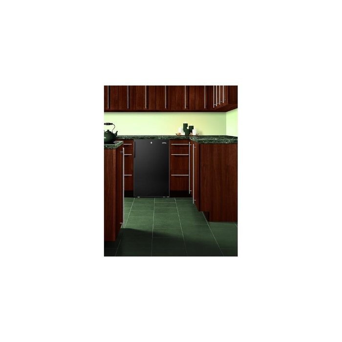 Summit CM421BLBI7ADA: Commercially listed ADA compliant 20" wide built-in refrigerator-freezer with a lock and...