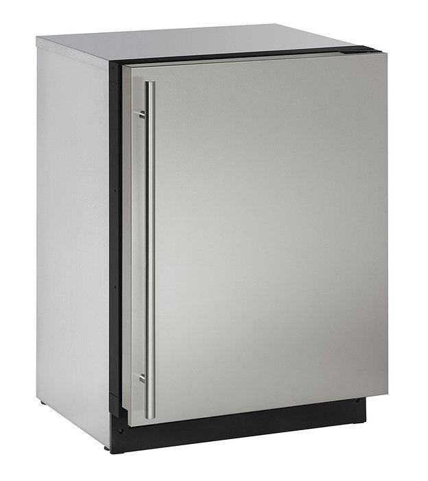 U-Line U2224RS00B 4.9 cu. ft. Built-in Compact Refrigerator, Stainless Steel