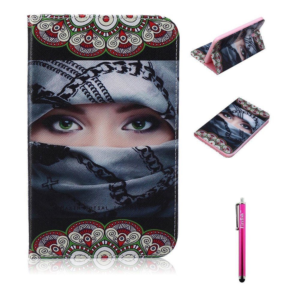 Galaxy Tab 4 10.1 Case, High Quality PU Leather Wallet Case [Card Slots] Damage Resistance and Kickstand Feature... N358
