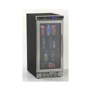 Avanti BCA-1501SS&nbsp; Built in Beverage Cooler, 15", Black