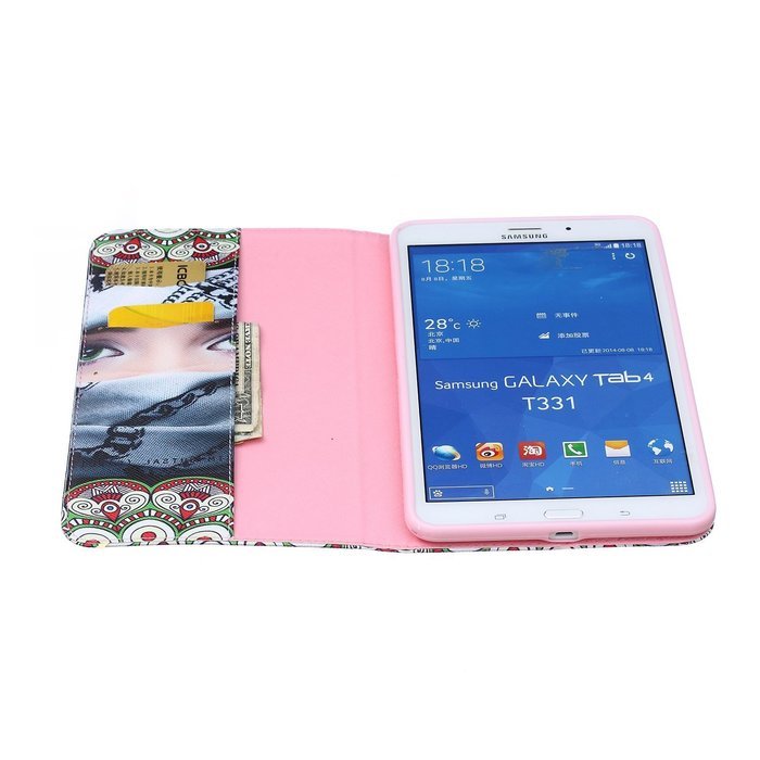 Galaxy Tab 4 10.1 Case, High Quality PU Leather Wallet Case [Card Slots] Damage Resistance and Kickstand Feature... N365