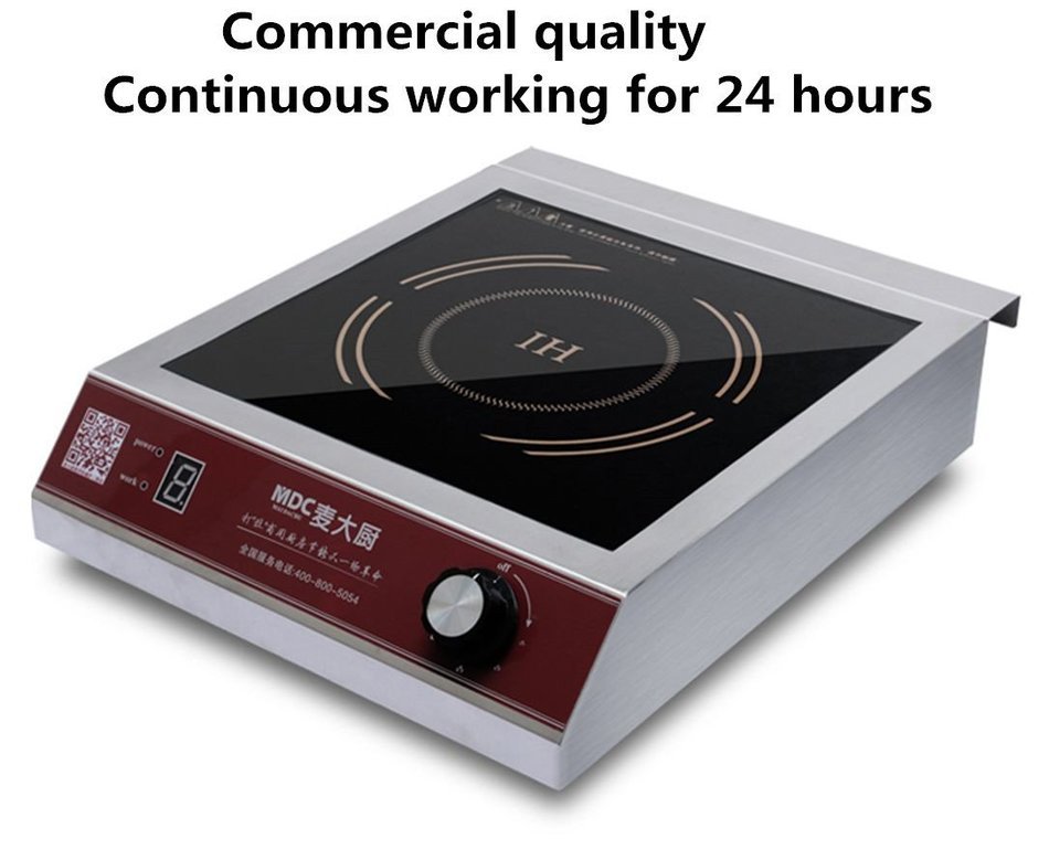 MDC 3500 Watt Commercial Induction Cooktop Burner, Induction Hot plate