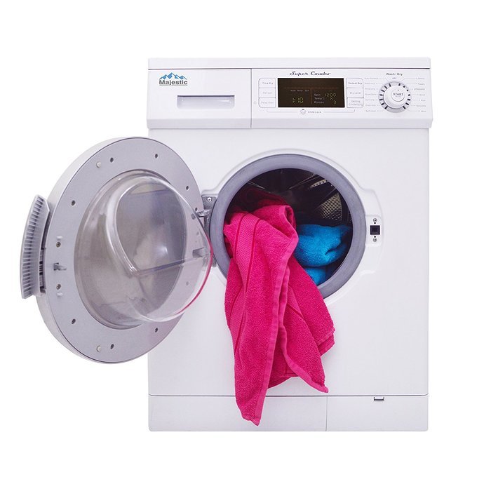 1.57 Cu.ft. New Combo Washer Dryer MJ4400W with Optional Venting/ Condensing Drying with Automatic Water Level... N2
