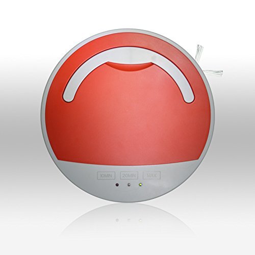 Smart electric sweeper slim wireless home robot vacuum cleaner sweeping , red N2