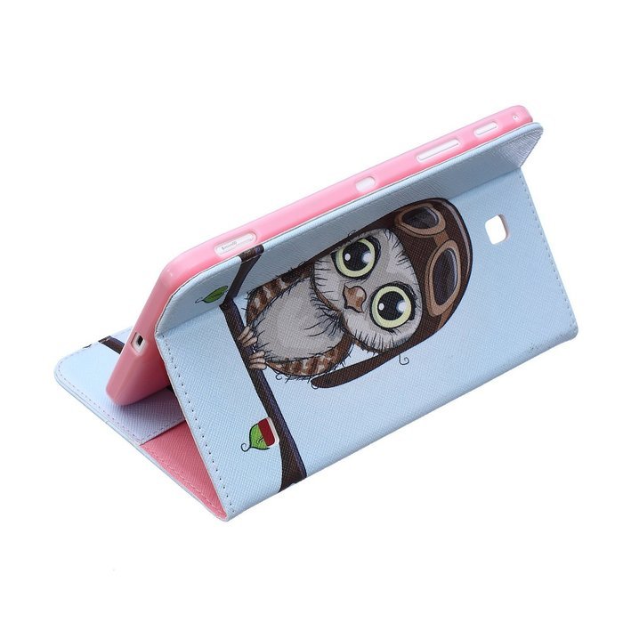 Galaxy Tab 4 10.1 Case, High Quality PU Leather Wallet Case [Card Slots] Damage Resistance and Kickstand Feature... N380