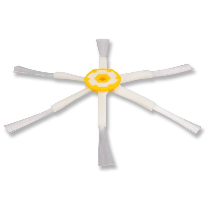 Hongfa 6 Armed Side Brush Replacement for Irobot Roomba 550 560 600 700 760 770 780 Series (10) N5