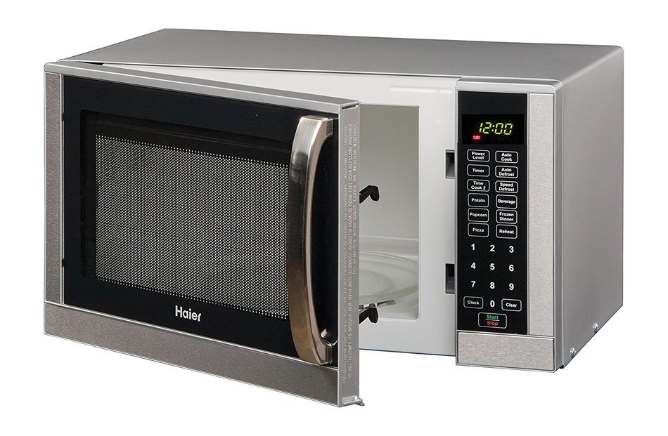 Haier HMC935SESS Stainless Steel Countertop Microwave Oven, 900-watt N6 ...