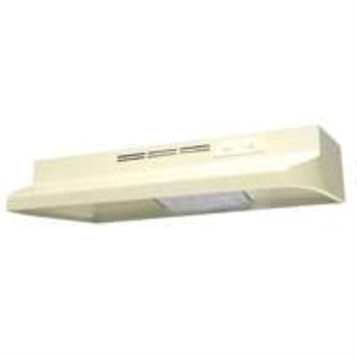 Air King AD1246 Advantage Ductless Under Cabinet Range Hood with 2-Speed Blower, 24-Inch Wide, Black Finish