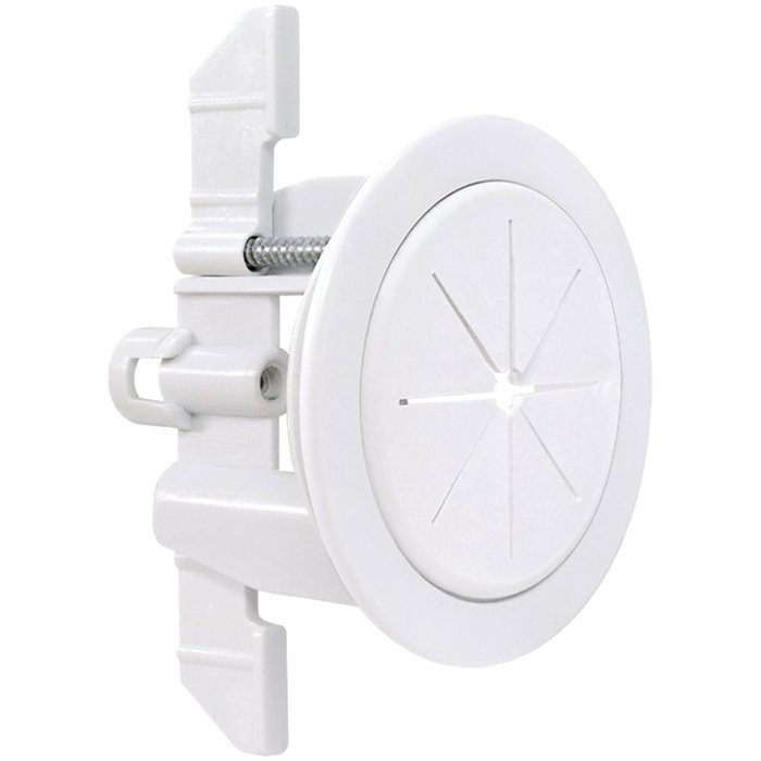 MIDLITE R1SP-W SpeedPort Universal Cable Pass Through & Anchor System White
