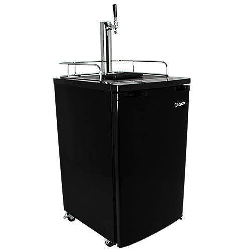 EdgeStar Ultra Low Temperature Full Size Kegerator & Keg Beer Cooler w/ Cleaning Kit N7