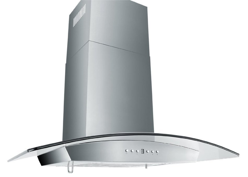 Z Line KZ-30-LED Stainless Steel and Glass Range Hood, 30-Inch N3