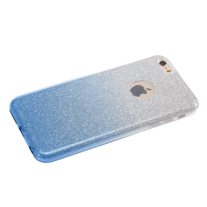 iPhone 6S Plus Bling Case,IKASEFU Creative 3 Layer Glitter Skin+Tpu+PC Glorious Silicone Bumper Case Cover for... N34