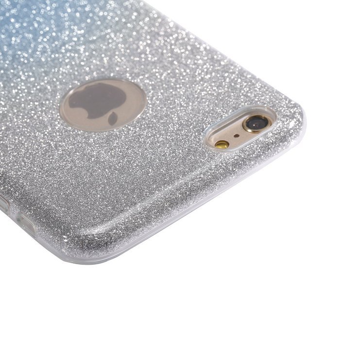 iPhone 6S Plus Bling Case,IKASEFU Creative 3 Layer Glitter Skin+Tpu+PC Glorious Silicone Bumper Case Cover for... N35